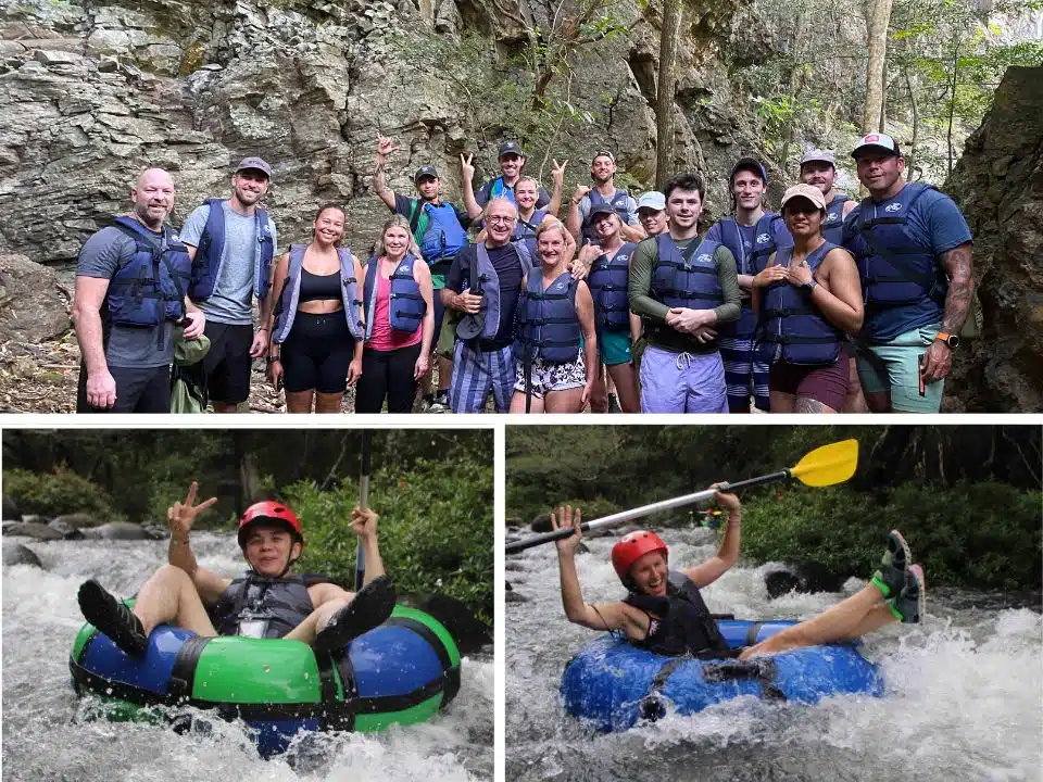 La Leona Waterfall and River Tubing