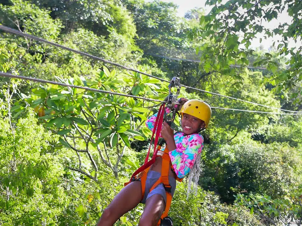 La Leona Waterfall Zip Lining