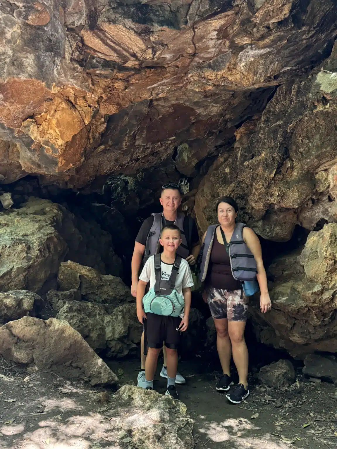 La Leona Waterfall with kids